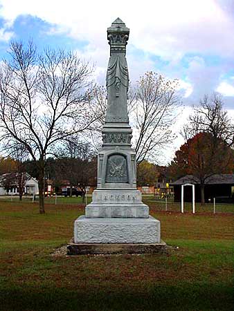 6th Wisconsin Battery memorial at Lone Rock