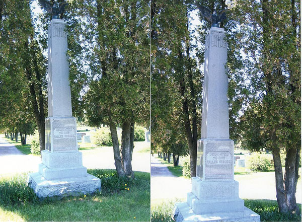 Town of Wonewoc monument